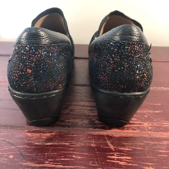 Women's Nurse Mate Cosmic Black Slip On Shoes Size 10W NWOT - Picture 7 of 10